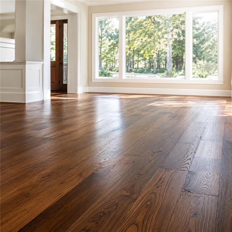 Hardwood installation photo